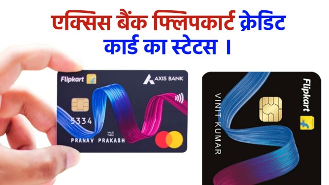 Axis Bank Flipkart Credit Card Status